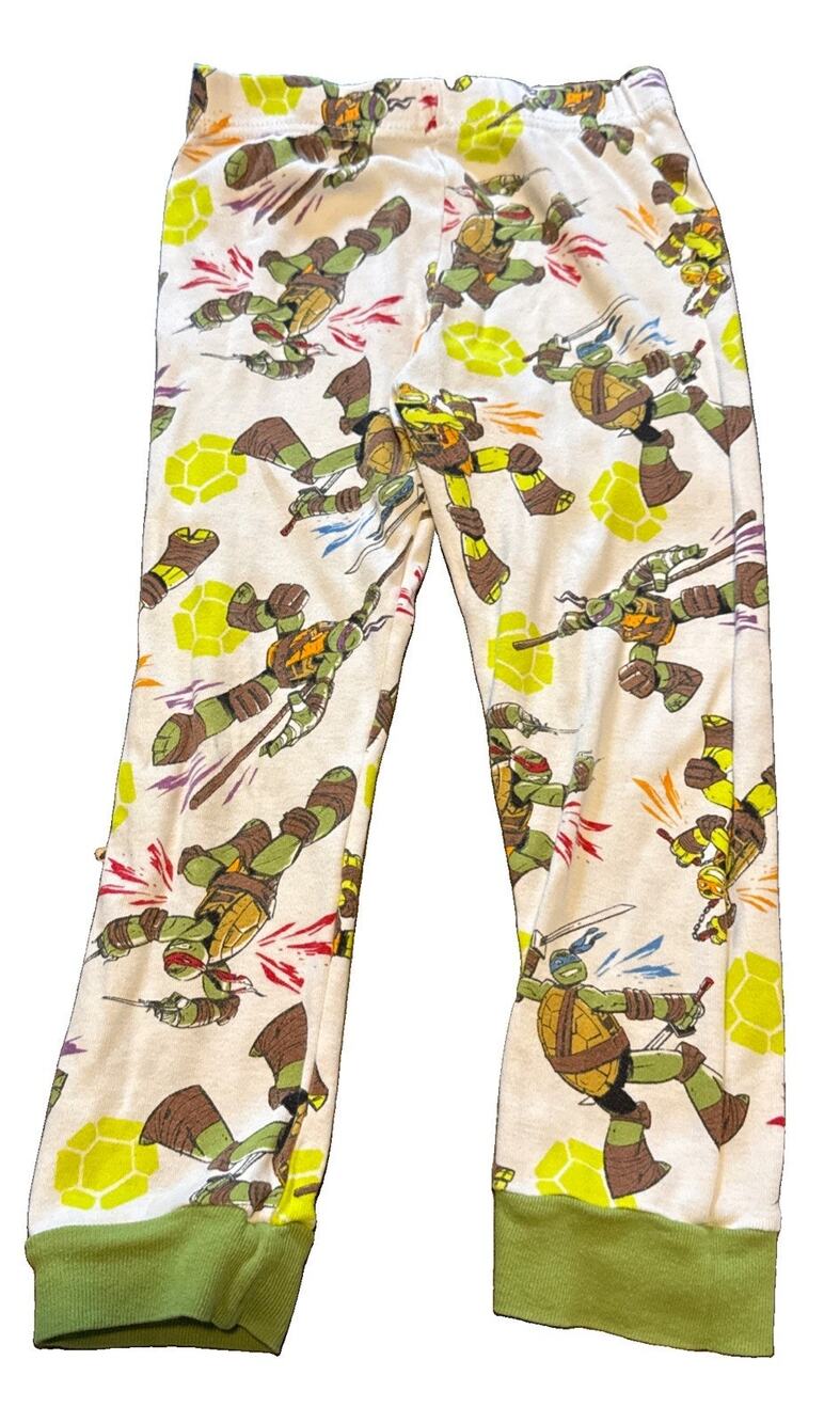 Teenage Mutant Ninja Turtles sleep pants youth size 6.